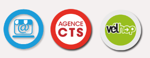 Agence en ligne   commerciale   vélhop picto site