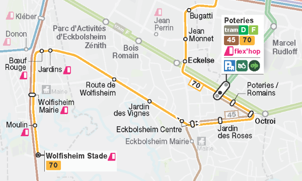 Zoom secteur Octroi-70 mise en évidence