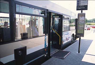 BUS AVEC PALETTE À BAGGERSEE