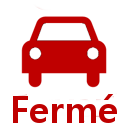 Le parking est fermé